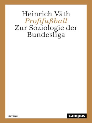 cover image of Profifußball
